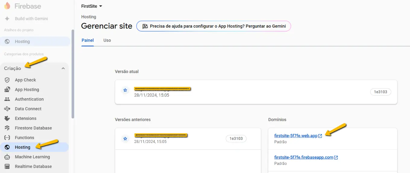 Firebase-url