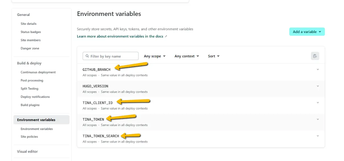 Netlify - config 6